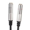 6.35mm Mono Male Plug to Dual 6.35mm Female Jack Cable,