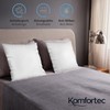 Komfortec Waterproof Cushion Cover 40 x 40 cm Set of