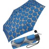 pierre cardin Petito Dots & Circles Pocket Umbrella, Stongblue
