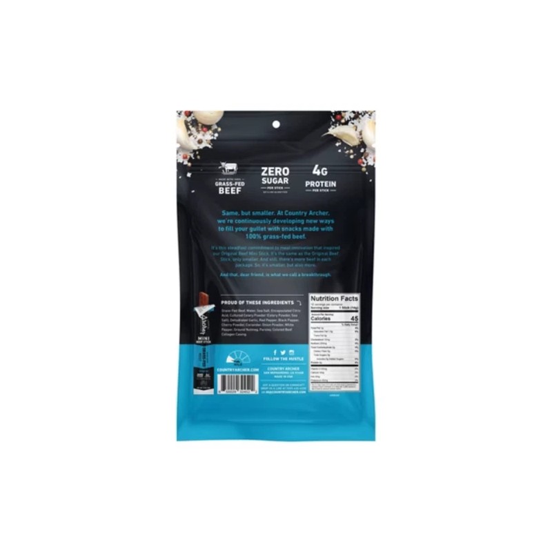 Country Archer Original Beef Mini Sticks - 16ct/8oz - Default