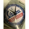 Vespa New Vespa Servizio Blue Wall Clock / Fridge /