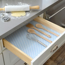 Con-Tact Brand Creative Covering Self-Adhesive Vinyl Drawer and Shelf Liner, 18''x9', Arbor Marina