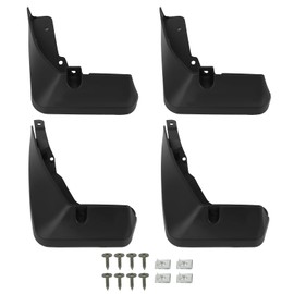 ECCPP Mudguard Splash Guards Front & Rear 2019-2023 for Acura for RDX 2.0L Mud Flaps Set of 4 Flexible and Bendable Mud Flaps Splash