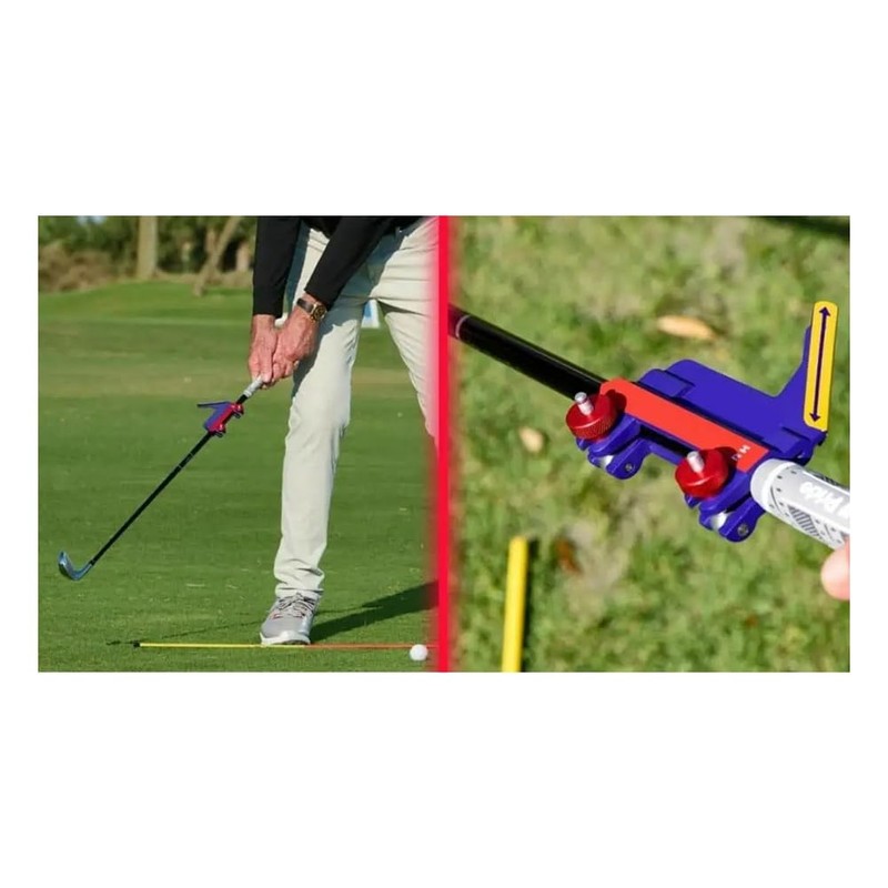 Lyaciomn Golf Swing Precision Trainer Golf Swing Path Guides Instant