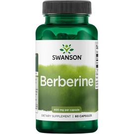 Swanson Berberine - Supports Metabolic Health & Heart Health* - Contains Standardized Berberine HCl - Non-GMO & Gluten-Free - 60 Vegan Capsules