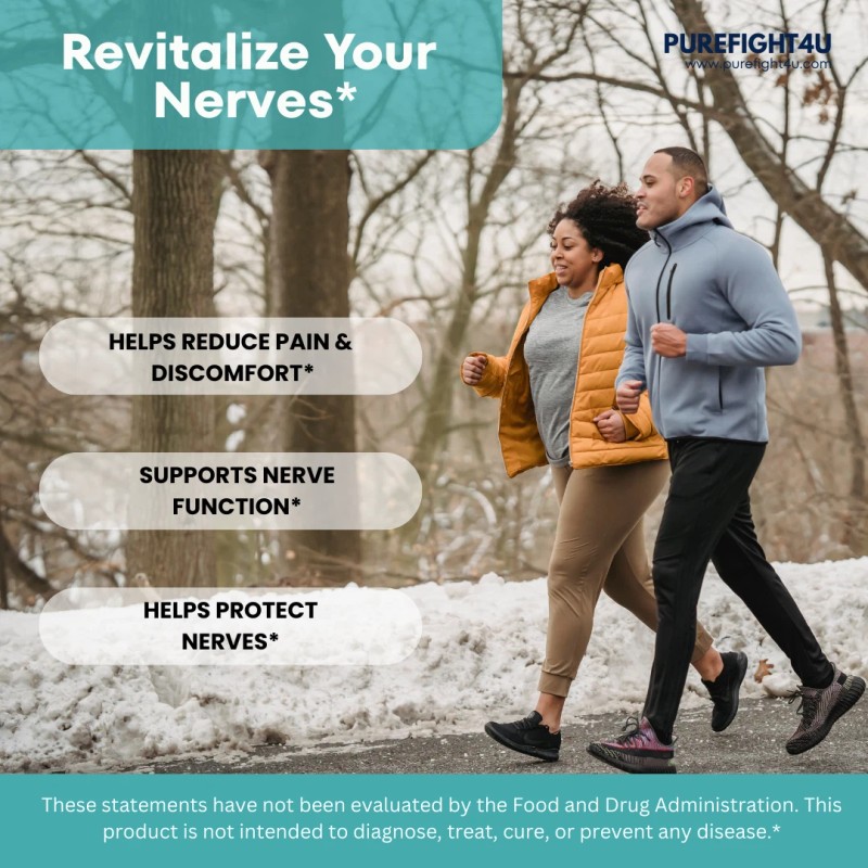 PUREFIGH4U CalmPro5, Nerve Calming Support Capsules Supplement, Calm Pro 5