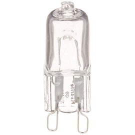 Plusrite 3418-60W - T4 - Looped Pin G9 Base - Clear - 2,000 Life Hours - 830 lm - 120V Halogen Light Bulb
