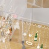 HappyHome Earrings Display Storage Case Vertical Hanging 3 Drawer Jewelry