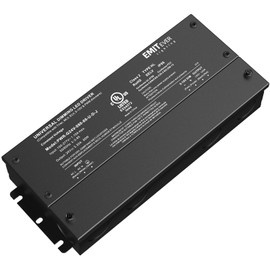 EMITEVER Dimmable Led Driver, 80W AC 110V-277V to DC 24V Transformer, 5-in-1 Dimming: ELV/MLV/TRIAC / 0-10V / 1-10V / 10V PWM/Potentiometer,Class 2,Waterproof IP67 and UL Listed