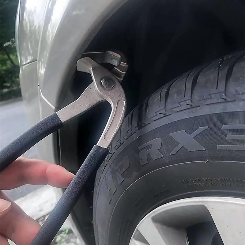 Elsjoy Car Door Fender Panel Crimp Dent Edge Plier, Car