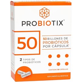Probiotix Probioticos 50b, 30 caps