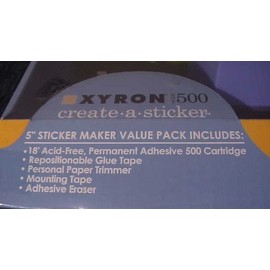 Xyron 500 Create A Sticker Value Pack Sticker Machine