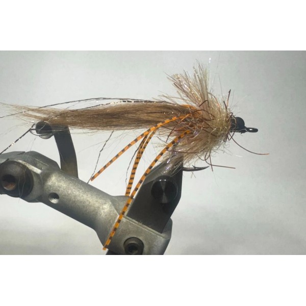 Unbranded 3-Pack Redfish Crack Variant, Brown & Tan, 1/0 w/lead