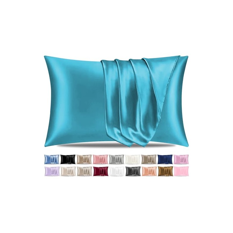 Pamposh Satin Silk Pillowcases For Hair And Skin 2 Pack