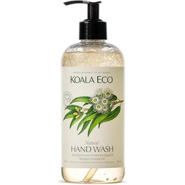 Koala Eco Natural Hand Wash- Plant-Based, Eco-Friendly - with Australian Lemon Scented Eucalyptus & Rosemary Essential Oil - 16 oz