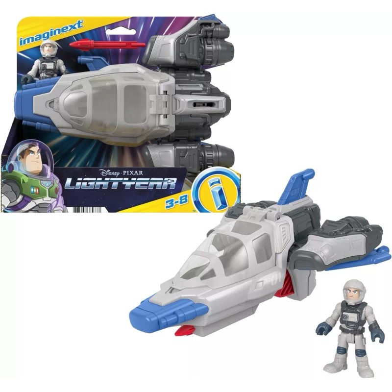 Imaginext Nave Espacial 22 Cm + Figura De Buzz Lightyear