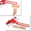 origin PZU400T Wooden T Shape Puzzle, 4 Piece Silhouette Puzzle,