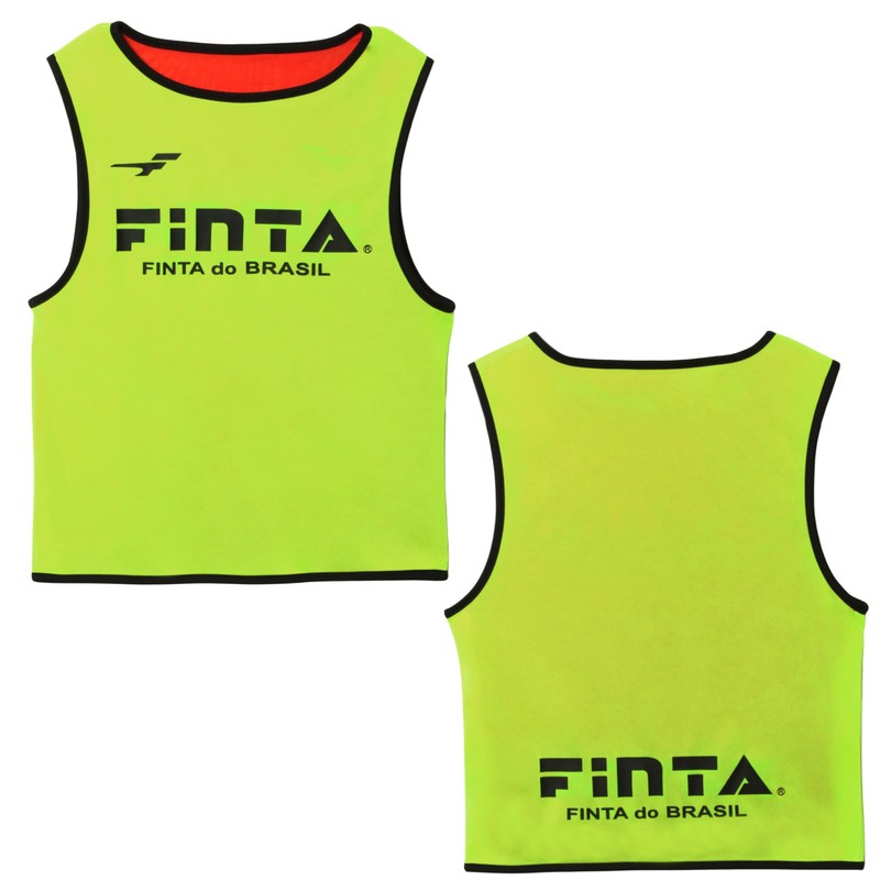 Finta FT3030 Reversible Bibs Junior Size (1 Piece), (4171) Yellow