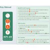 Optical Fiber Identifier Komshine KFI-45 Suit for 0.25/0.9/2.0/3.0mm Fibers, Testing
