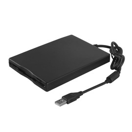 Laroal Portable 3.5" USB Floppy Drive External USB Floppy Drive 1.44MB Floppy Drive Reader 3.5" External for Win 98se, 7 8, Me 2000, XP, Vista, PC, OS8.6 or above
