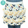 Dokeno Egg Apron Collecting with 12 Deep Pockets, Farm Egg