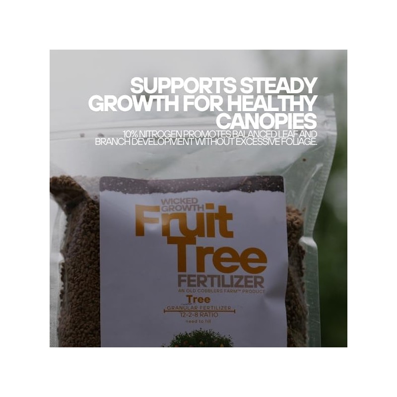 Old Cobblers Farm™ Wicked Organics Fruit Tree 10-2-8 Fertilizer –