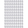 100pcs Wire Rope Crimp Sleeves 0.5mm Elliptical Aluminum Sleeves Crimping