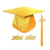 MyGradDay Kindergarten Shiny Graduation Cap with 2024+2025 Tassel Preschool Kids