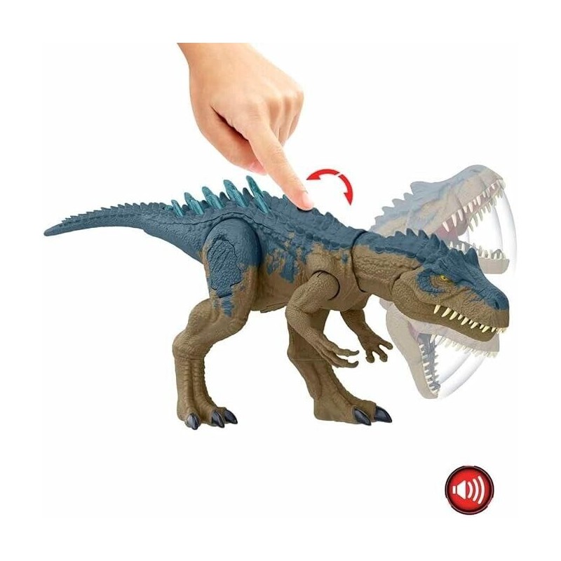 Mattel Jurassic World Epic Evolution Ruthless Rampage Allosaurus w/Sounds New