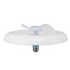 E27 LED Ceiling Fan Light Small Noiseless LED Fan Modern