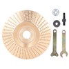 Grinding Shaping Disc Tungsten Carbide 100mm OD 16mm Hole Dia