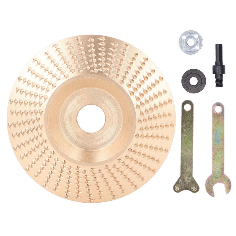 Grinding Shaping Disc Tungsten Carbide 100mm OD 16mm Hole Dia
