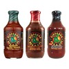 Dinosaur BBQ Sauce Variety: Wango Tango, Slathering BBQ & Garlic
