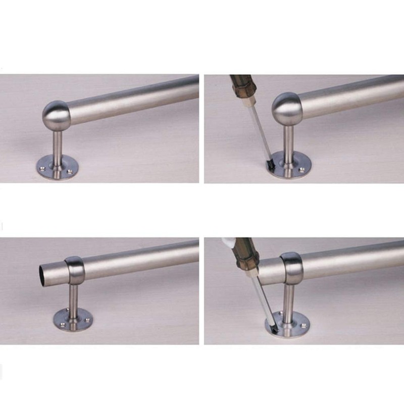 OUNONA Clothes Dryer, Indoor Rod Holder, Ceiling Hanging Clothesline, Stainless