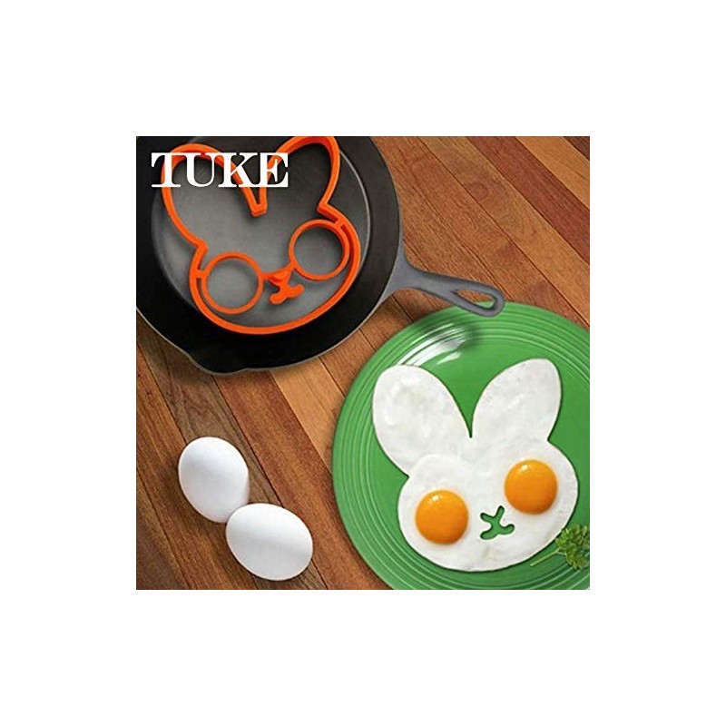 Breakfast Omelette Mold Silicone Egg Pancake Ring Shaper Cooking Tool
