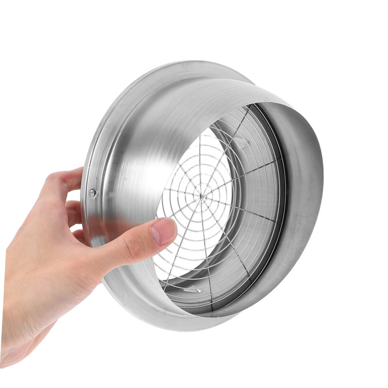 Tofficu Exterior Wall Vent Cover Stainless Steel Exhaust Vent Cap