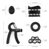 Phoenix Fitness 5pcs Hand Grip Strengthener Set - 5-60kg Adjustable