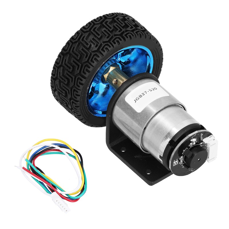 Encoder Motor Set CW CCW Shaft DC Gear Motors with