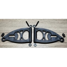 For FG FRONT LOWER ARM SET For Duratrax Firehammer Smartech Carson XTM VRX FG 1/5 RC