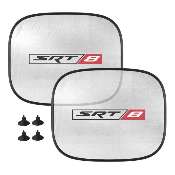 iPick Image for Dodge SRT-8 Logo Car Side Window Mesh