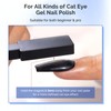 MelodySusie 5 in 1 Nail Magnet, Multifunctional Cat Eye Gel