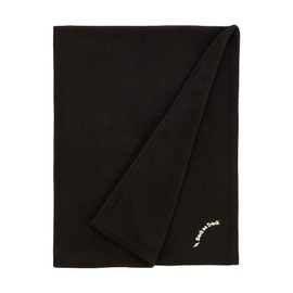 Back on Track Human Therapeutic Fleece Blanket - Lightweight Soft Cozy Multifunctional Bed Blanket Black, 55 1/8" x 78" (140cm x 200cm) - Large