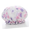 TOVINANNA 2pcs Woman Shower Caps Bath Bonnet Waterproof Shower Caps