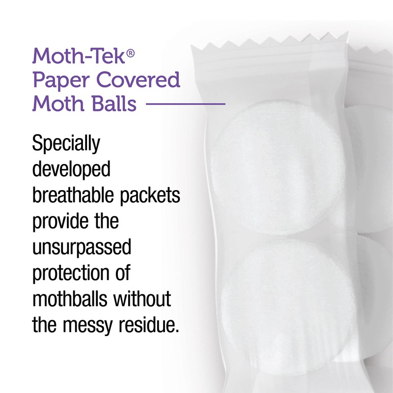 Enoz Moth-Tek Packets, Kills Clothes Moths and Carpet Beetles, Resealable