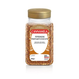 Cannamela - Linea Vasi PET, Peperoncino Frantumato, Confezione da 250g. Ideale per rendere piccante ogni piatto