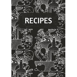 Blank Recipe Book: 116 Page Journal for Your Own Recipes: Customizable 7x10 Cooking Notebook with Prompts for Ingredients, Instructions & Notes | Great Gift for Cooks, Bakers & Food Lovers