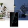 WiFi Touch Screen Switch Single Circle for 4‑Way AC