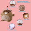 12 Inch Happy Birthday Highland Cow Plush Hugging Pillow -