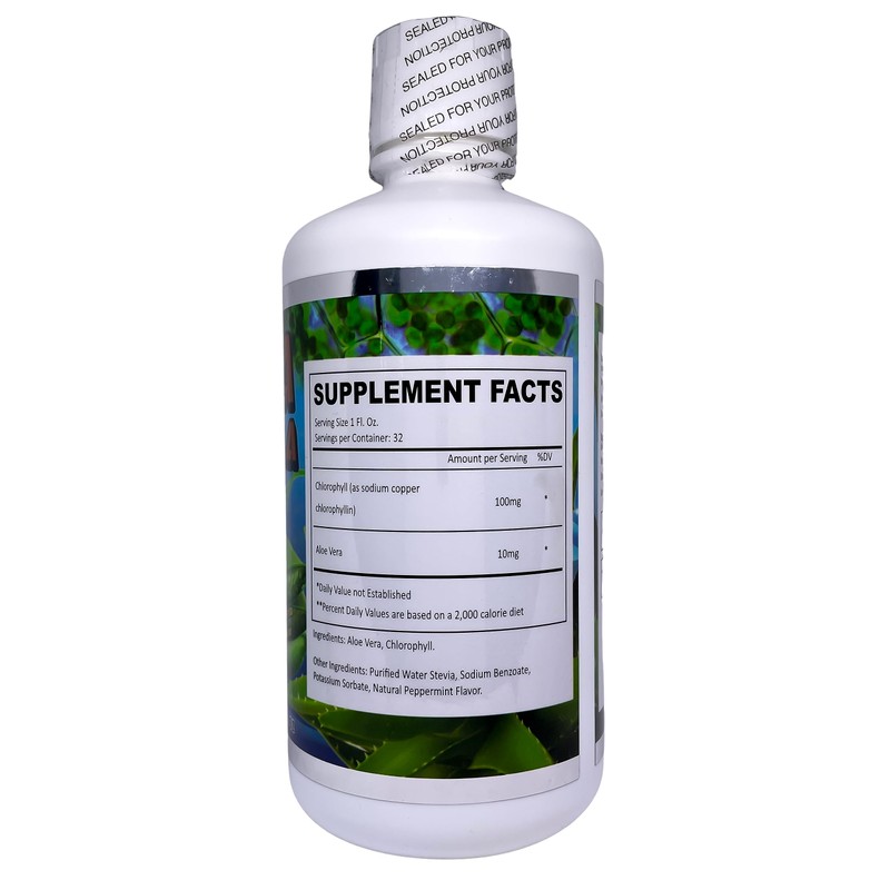 Productos El Colibri Savilla Y Clorofila Liquid Dietary Supplement 32