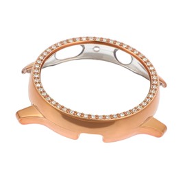 jojofuny Watch Case Rhinestone Smartwatch Protector Lightweight Shell for Watch Active Shock and Scratch Resistant Elegant Design for Daily Use